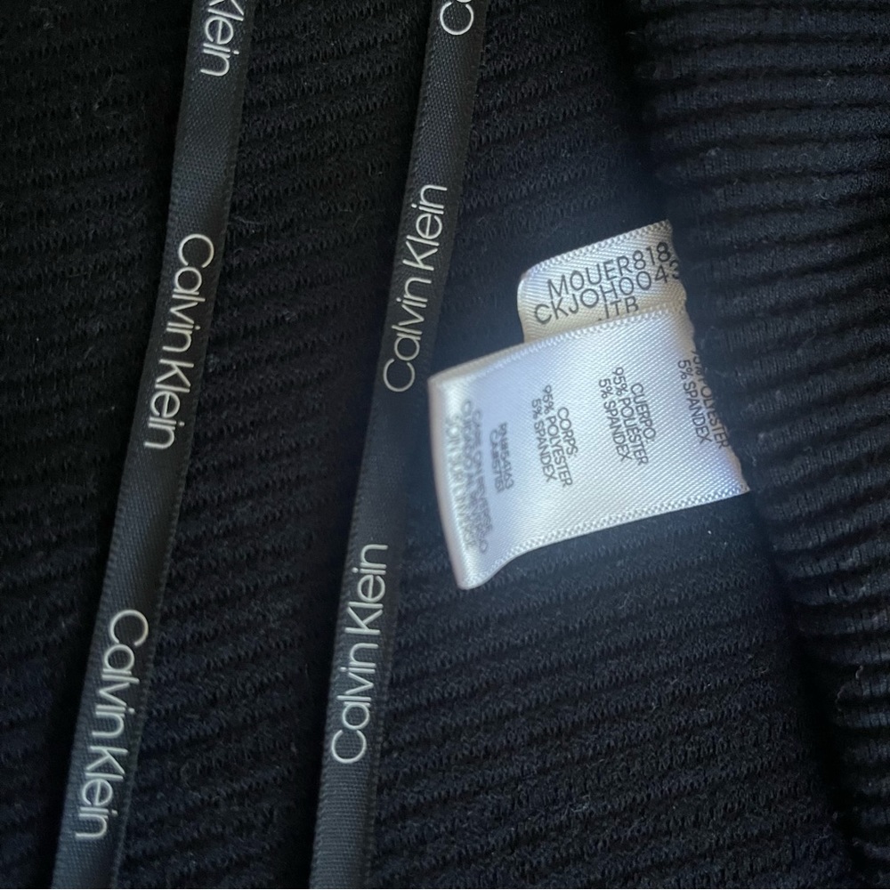 Calvin Klein Open From Jacket Size Medium - image 3